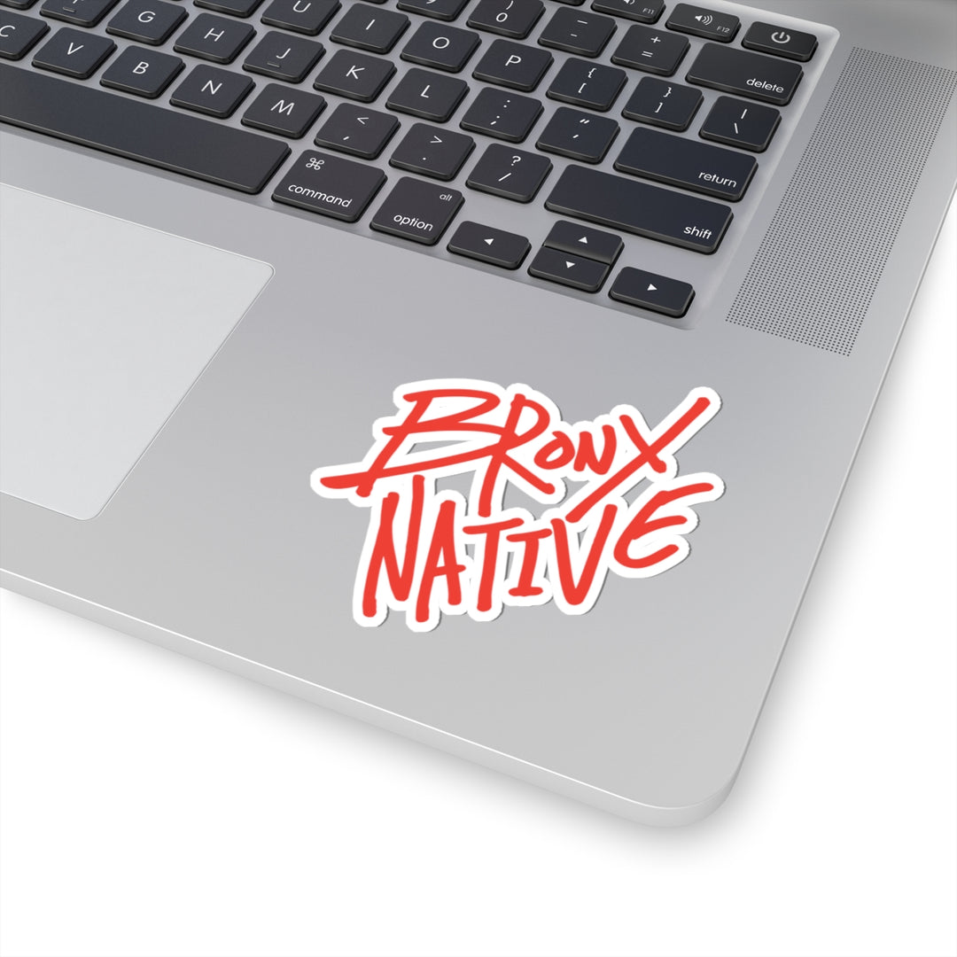 Bronx Native Graffiti Sticker (Red)