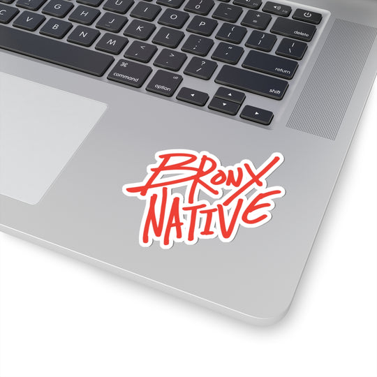 Bronx Native Graffiti Sticker (Red)