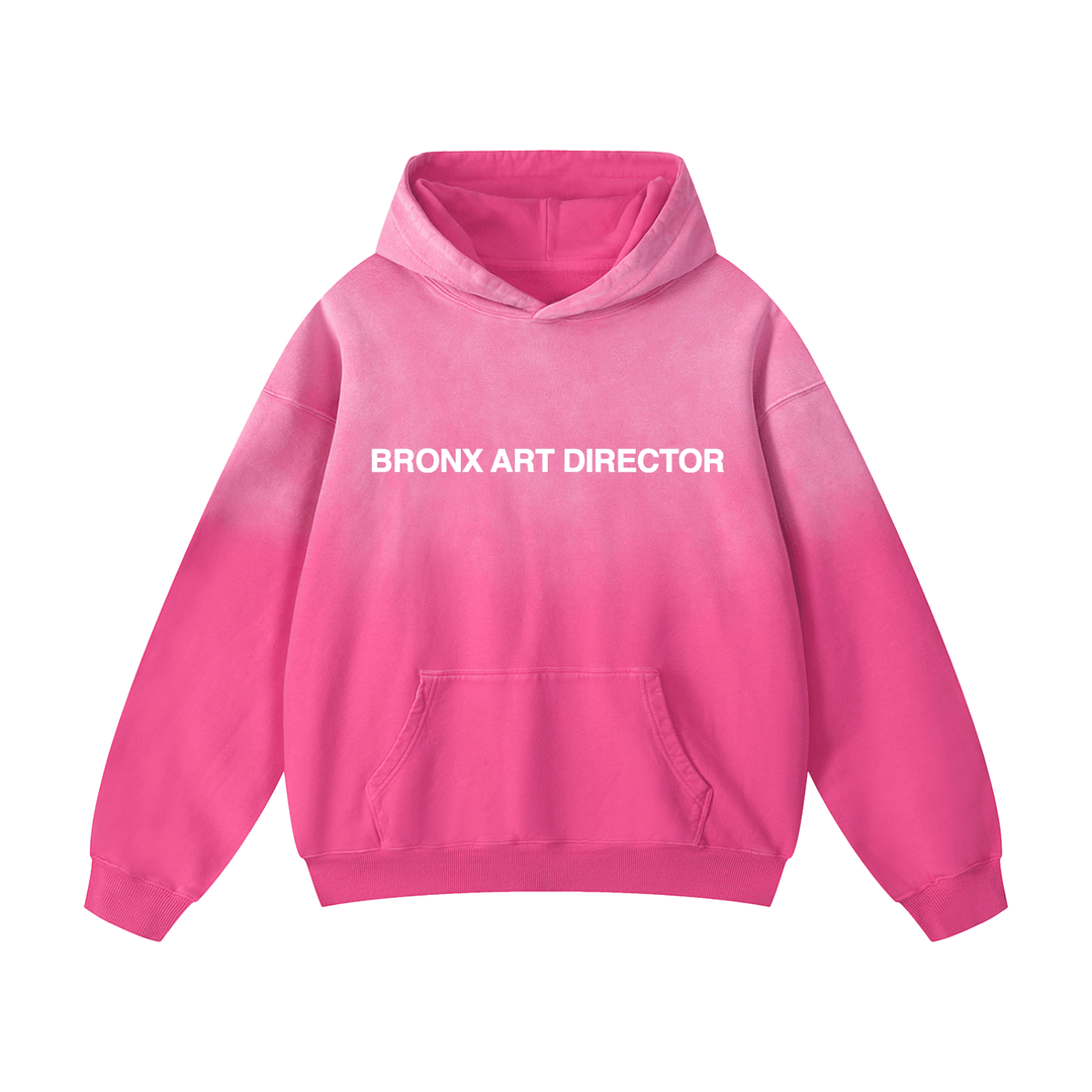 Bronx Art Director Heavyweight Sunfade Oversized Hoodie by Bronx Native for New York summer