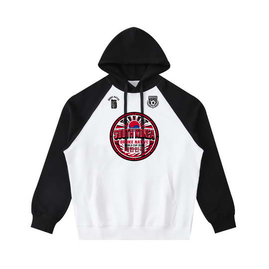 Germany x Bronx Native Soccer Club Color-Block Raglan Sleeve Hoodie product image 1 of 2 by Bronx Native
