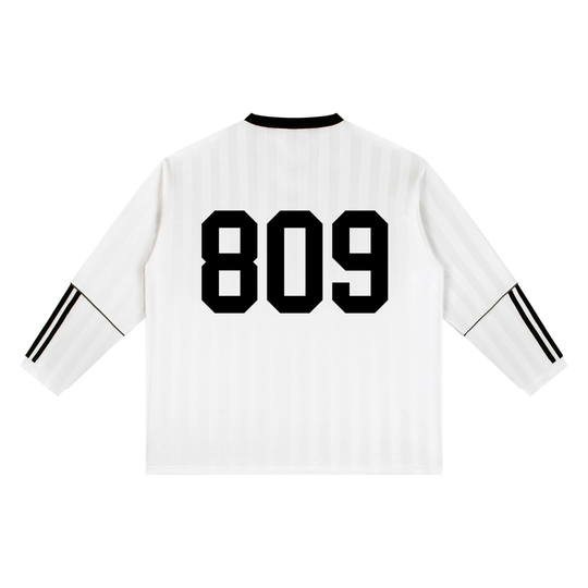 Unisex Striped Soccer Jersey