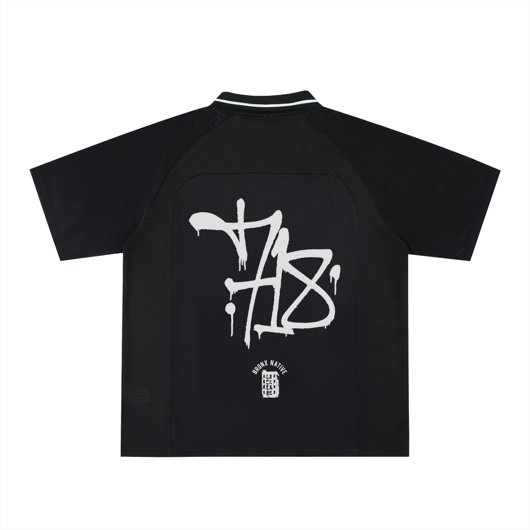 Paraguay x Bronx Native Limited Edition Color Pop Striped V-Neck Soccer Jersey product image 2 of 2 by Bronx Native