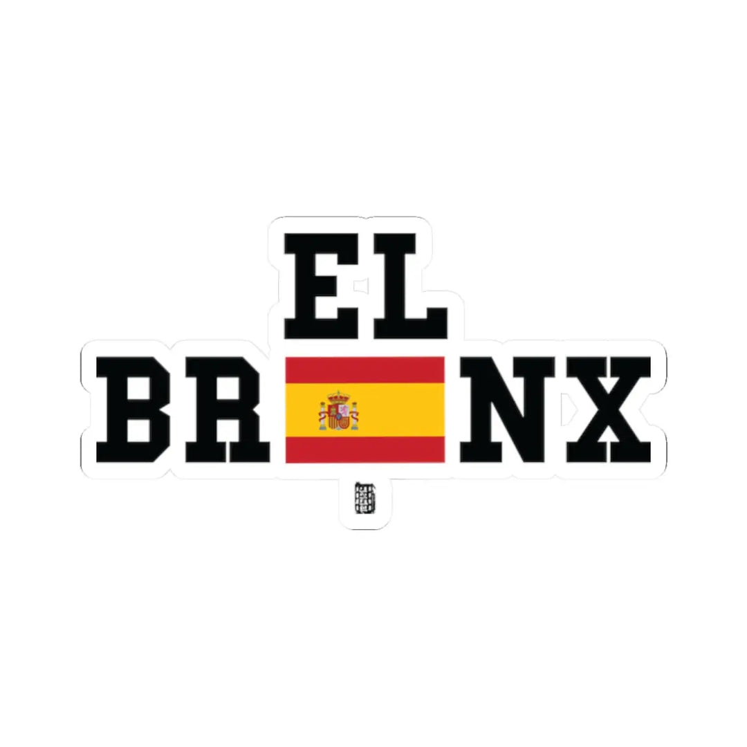 El Bronx Spain Flag Sticker Printify