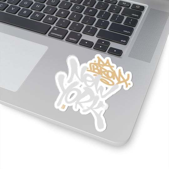 Da Bronx New York (Gold & Silver) Sticker