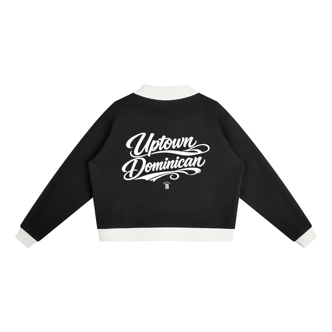 Dominican Republic Women’s Mock Neck Crewneck Sweatshirt
