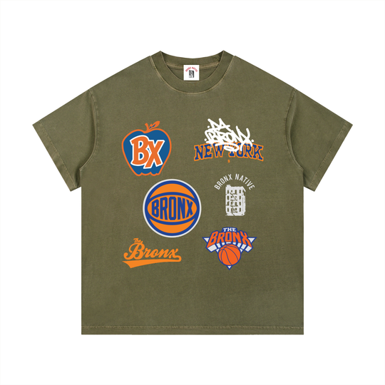 Bronx Basketball 2026 Finals Vintage Wash T-Shirt - Dark product image 3 of 10 by Bronx Native