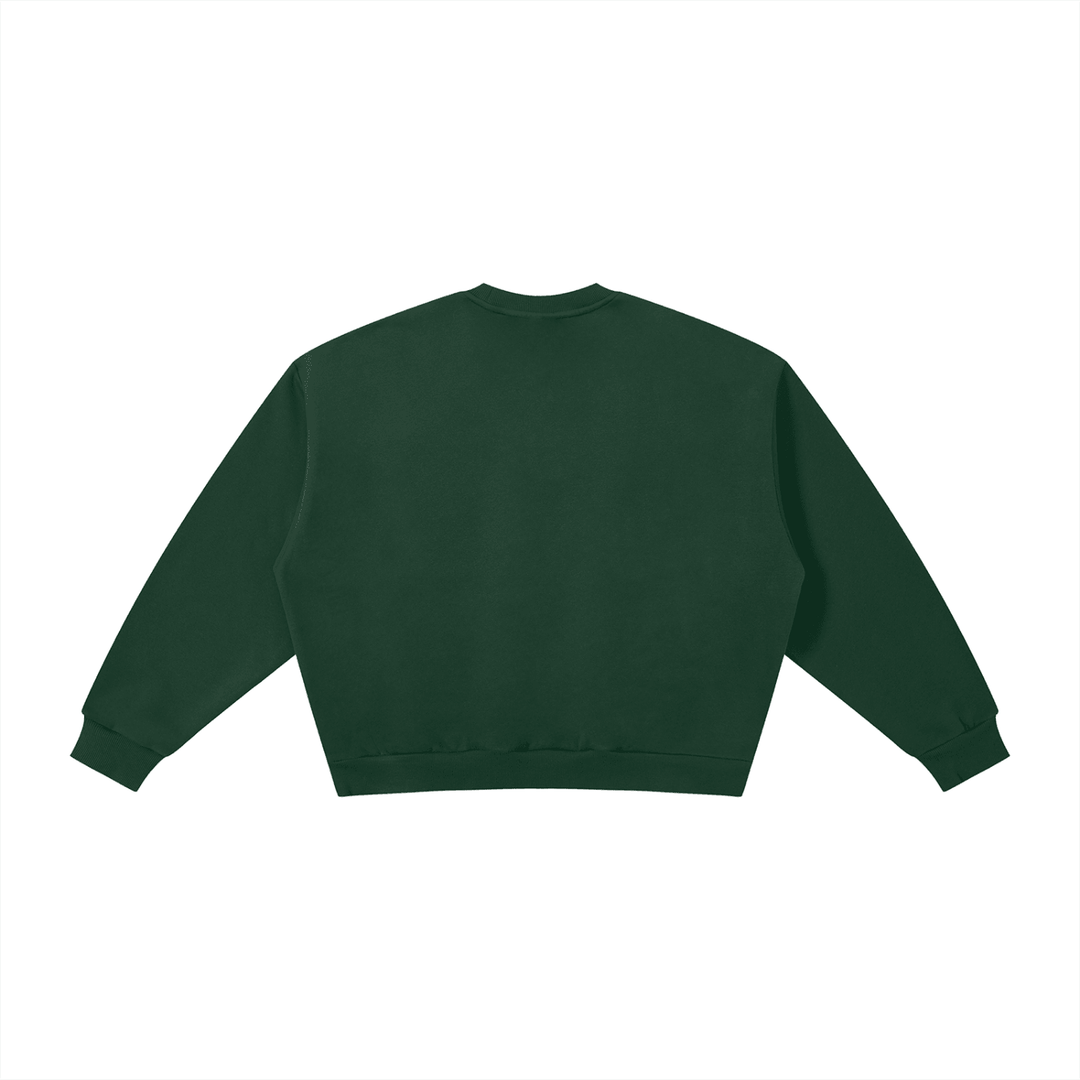 El Malo Del Bronx Boxy Fleece Crewneck Sweatshirt Alt Colorway by Bronx Native for New York summer