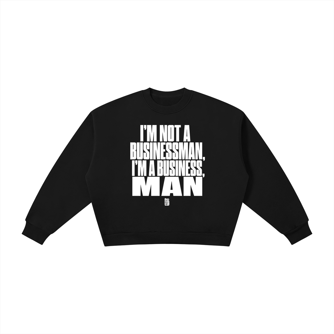 BX x BK 30th Anniversary Boxy Fleece Crewneck by Bronx Native — BX x BK 30th Anniversary Stadium Series product image