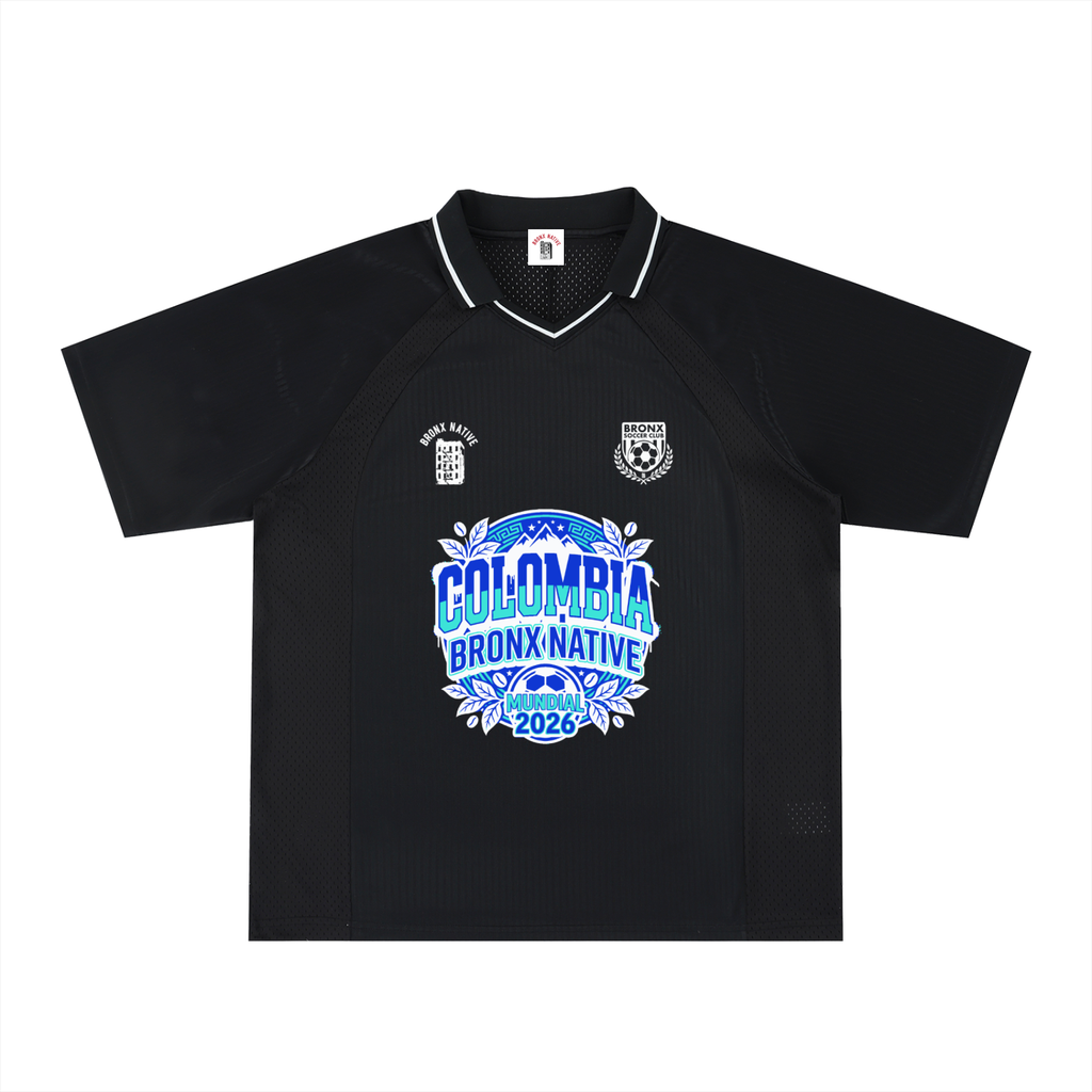 Colombia Bronx Native Striped V-Neck Jersey | Bronx Native – Bronx