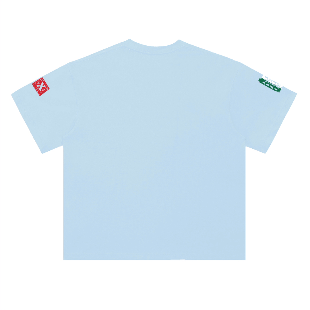 BX Mex Heavyweight Drop Shoulder Cotton T-Shirt by Bronx Native