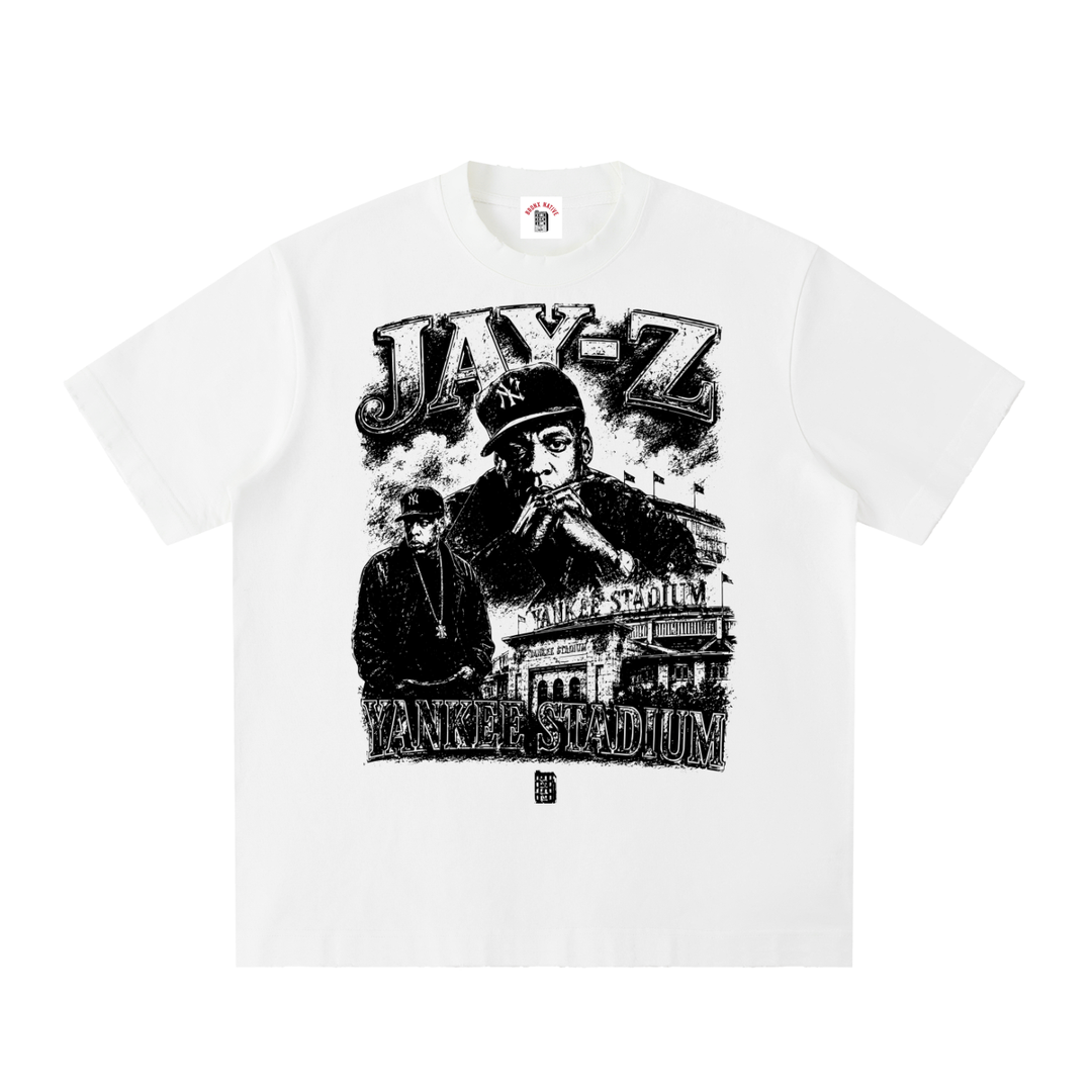 BX x BK 30th Anniversary Vintage Frayed Tee by Bronx Native — BX x BK 30th Anniversary Stadium Series product image