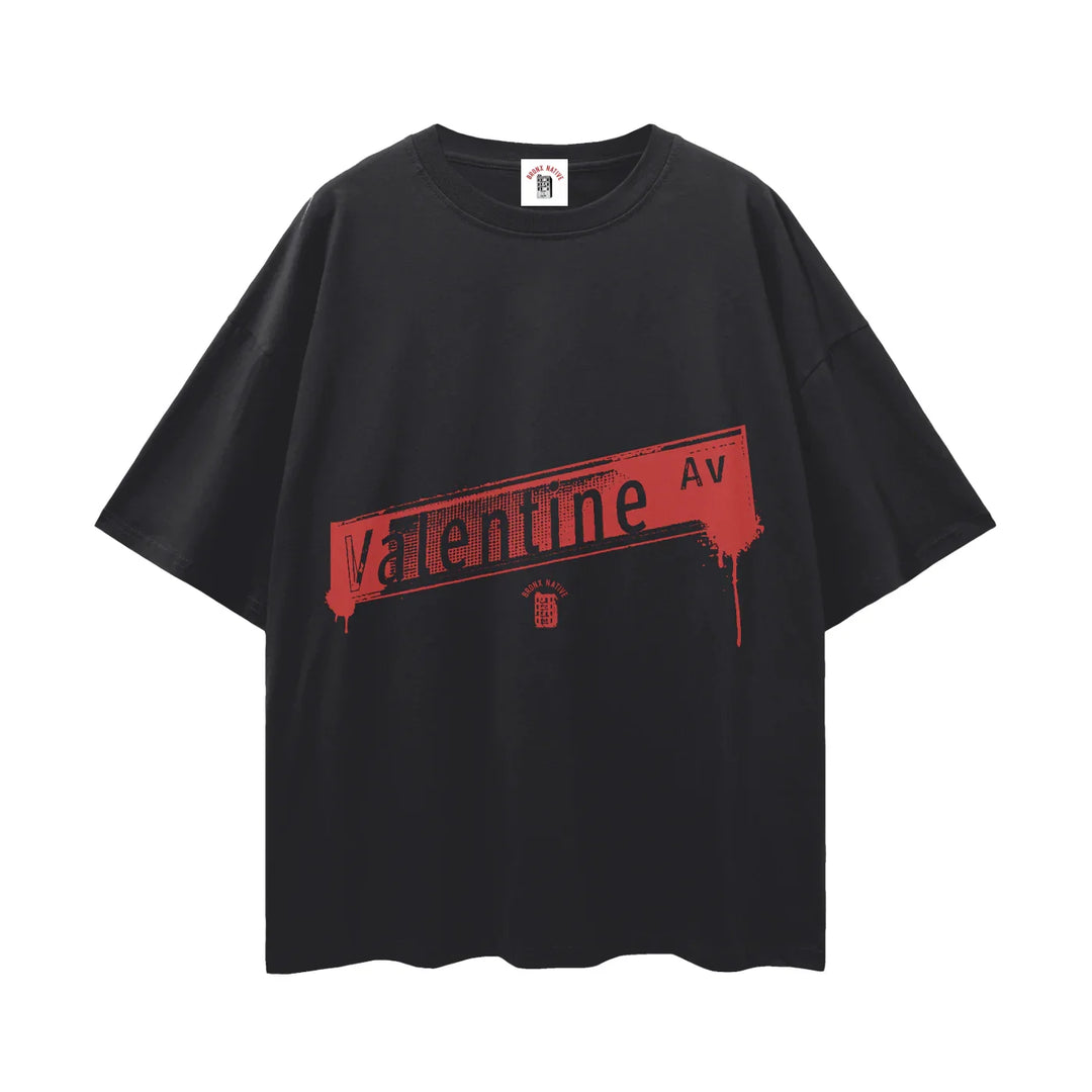 Streetwear Loose Drop Shoulder T-Shirt – Bronx Native Shop