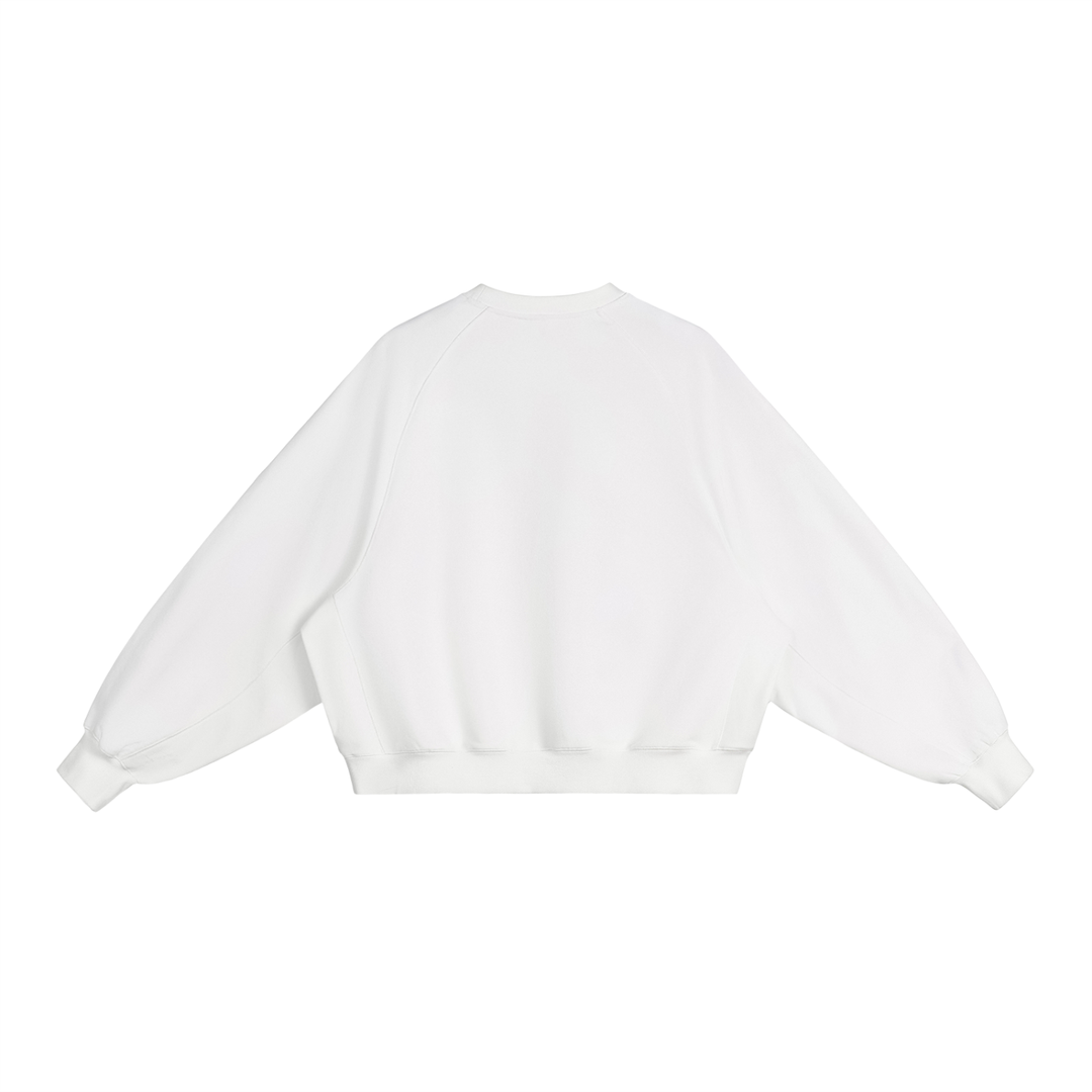 EL BRONX Essential Heavyweight Dolman Sleeve Boxy Sweatshirt
