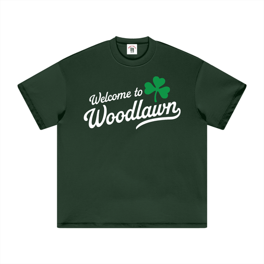 Welcome to Woodlawn Heavyweight Earth Tone T-Shirt