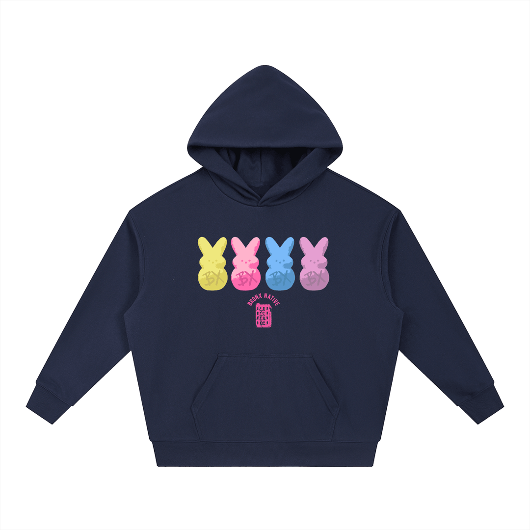 Essential Boxy Heavyweight Drop-Shoulder Hoodie by Bronx Native for New York summer
