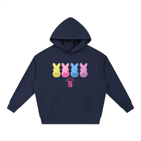 Essential Boxy Heavyweight Drop-Shoulder Hoodie by Bronx Native for New York summer