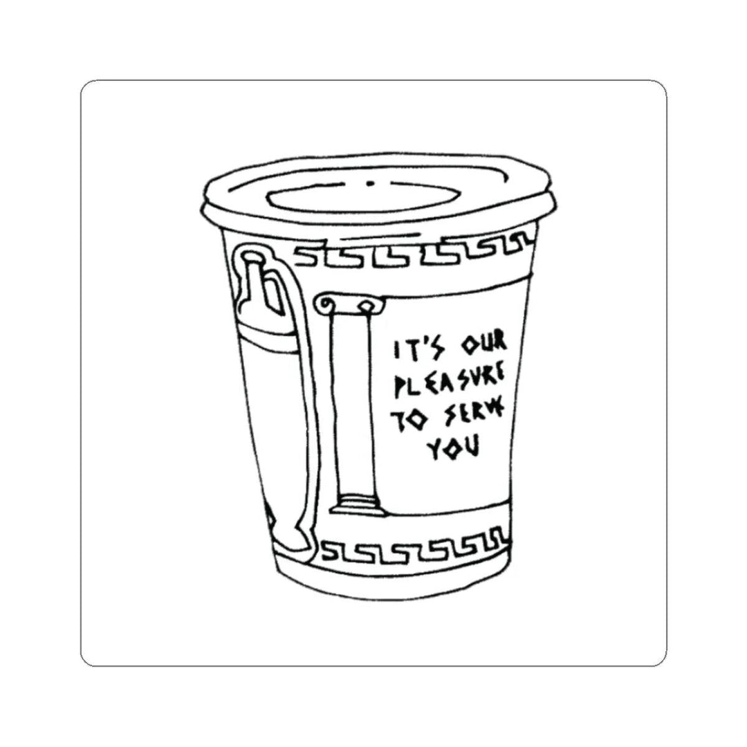 Starer Pack - Coffee Cup To-Go Sticker