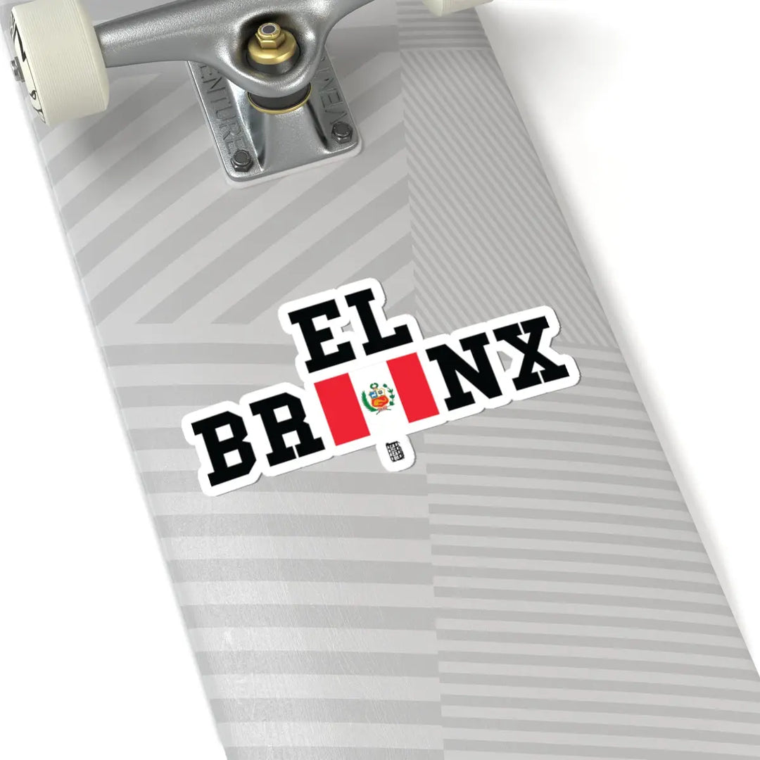 El Bronx Peru Flag Sticker Printify