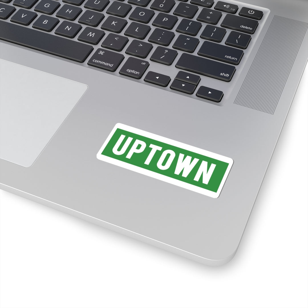 Uptown Street Sign Sticker