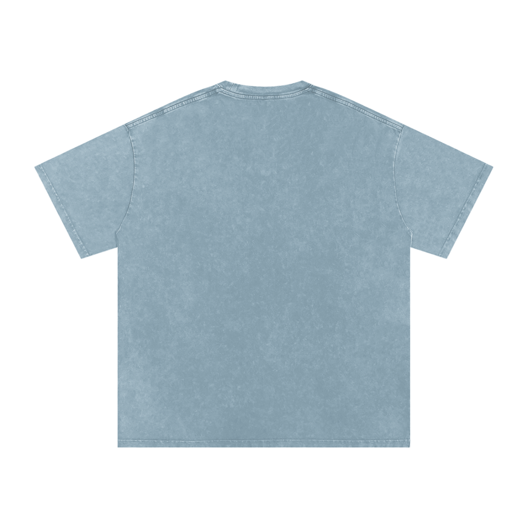 Pa'lante PR Edition Snow Washed Oversized Cotton T-Shirt
