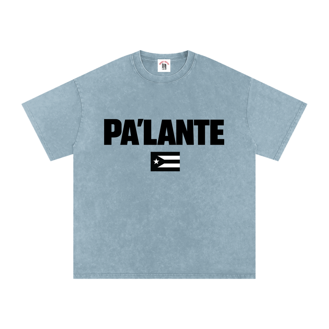 Pa'lante PR Edition Snow Washed Oversized Cotton T-Shirt