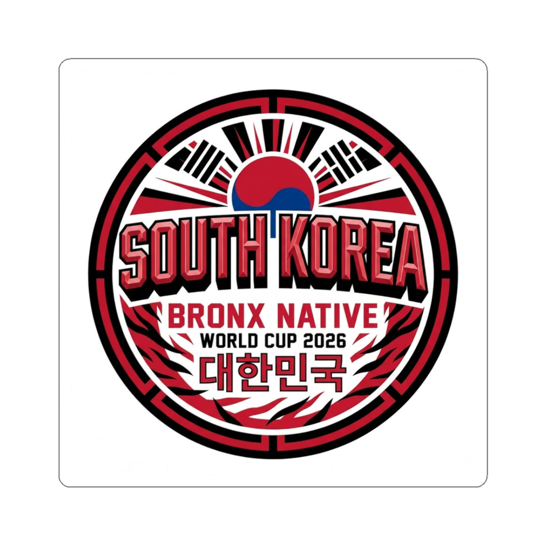 South Korea x Bronx Native World Cup Sticker