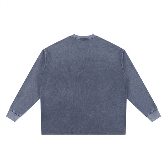 Capitaleño Mineral Wash Waffle Oversized T-Shirt