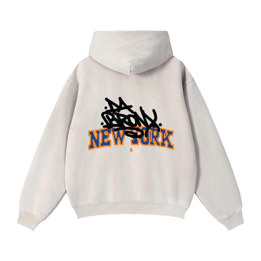 Bronx Basketball Lim. Ed. Zip-Through Boxy Fleece Hoodie