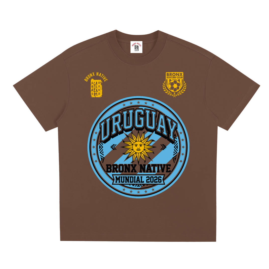 Uruguay x Bronx Native Soccer Quick-Dry Cooling T-Shirt product image 7 of 10 by Bronx Native
