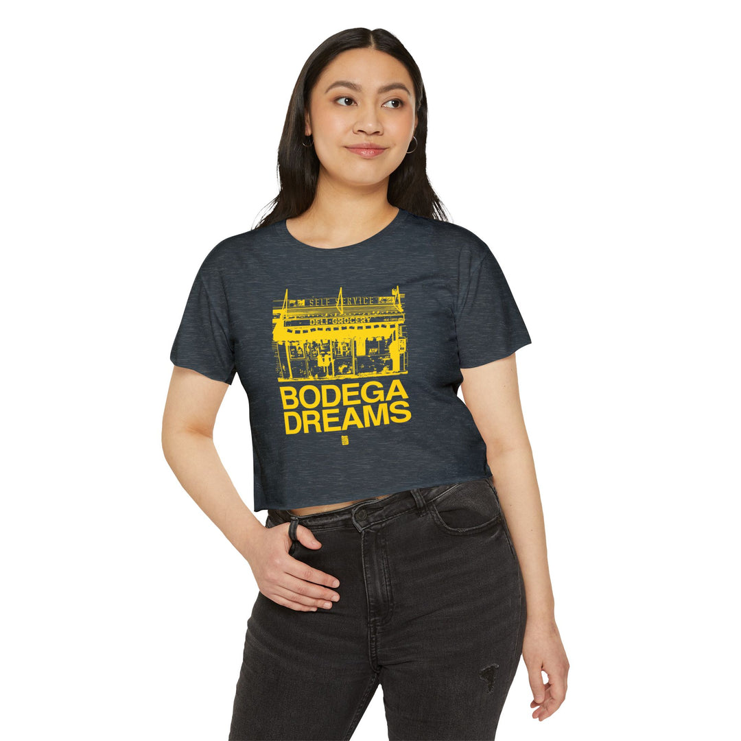 Bodega Dreams Women's Festival Crop Top
