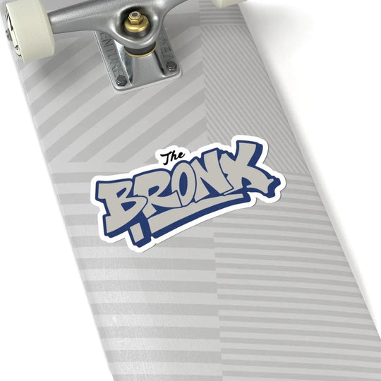 The Bronx Pinstripe Blue & Gray Sticker by Bronx Native