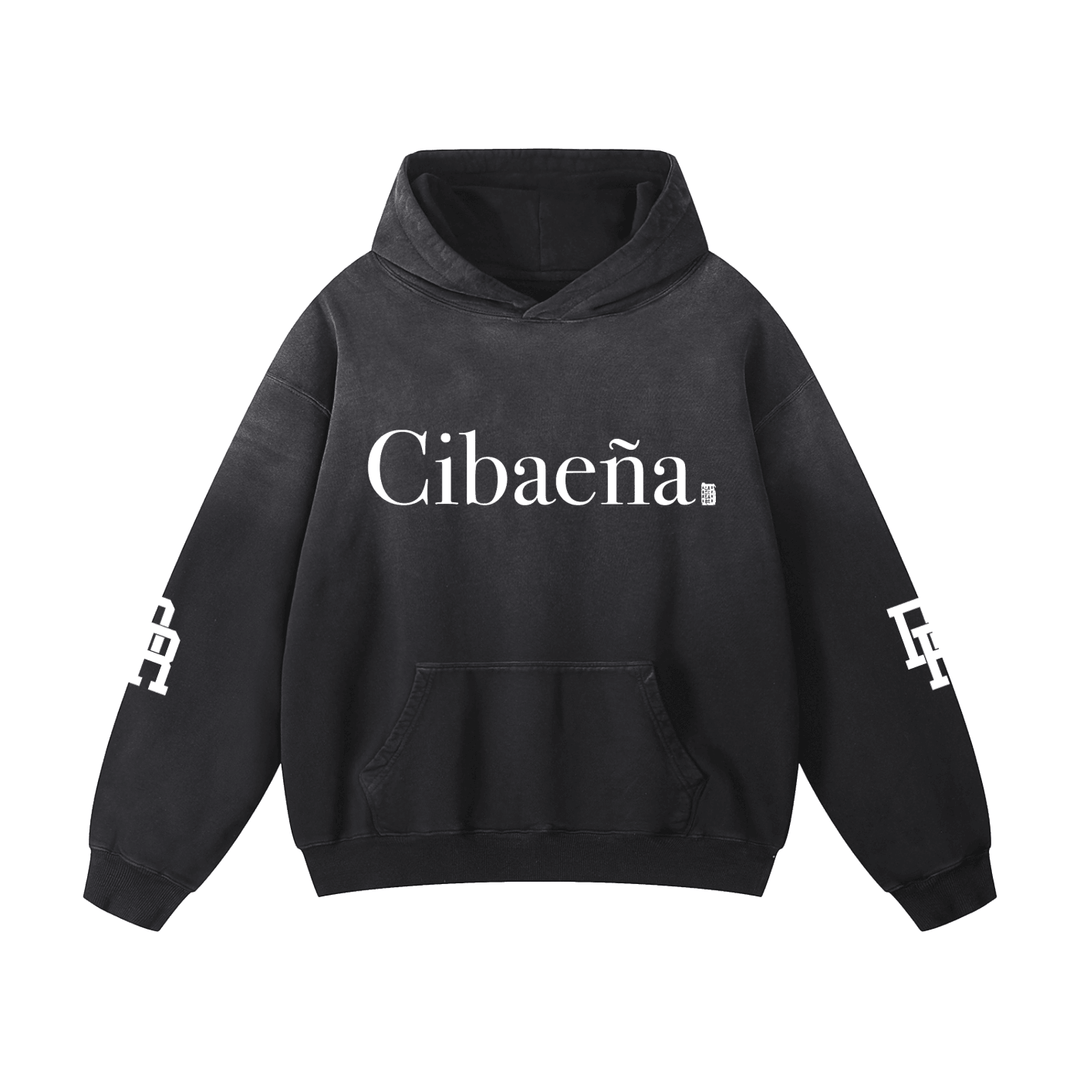 Cibaeña Heavyweight Sunfade Oversized Hoodie