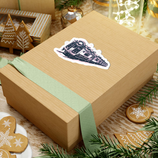 Train Car BXN Holiday Ed. (Pink) Sticker