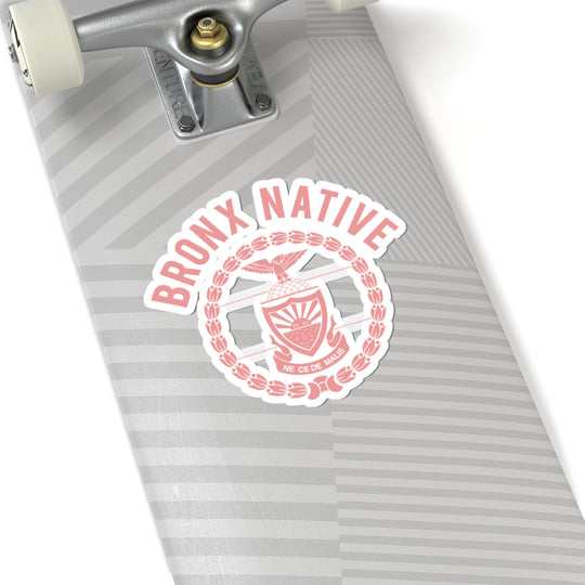 Bronx Native BX Borough Seal (Pink)