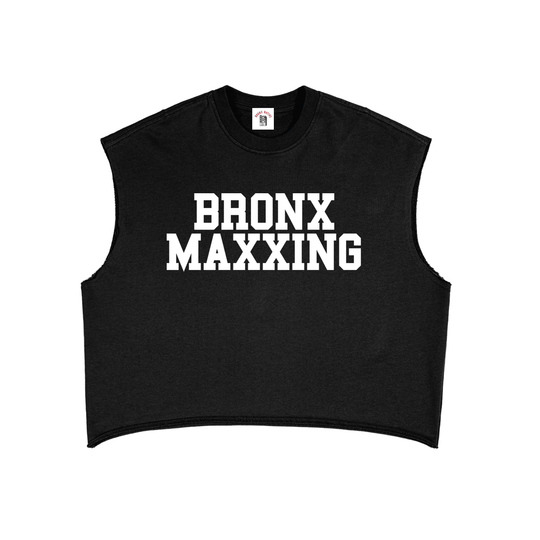 Bronx MAXXing French Terry Boxy Tank Top by Bronx Native for New York summer