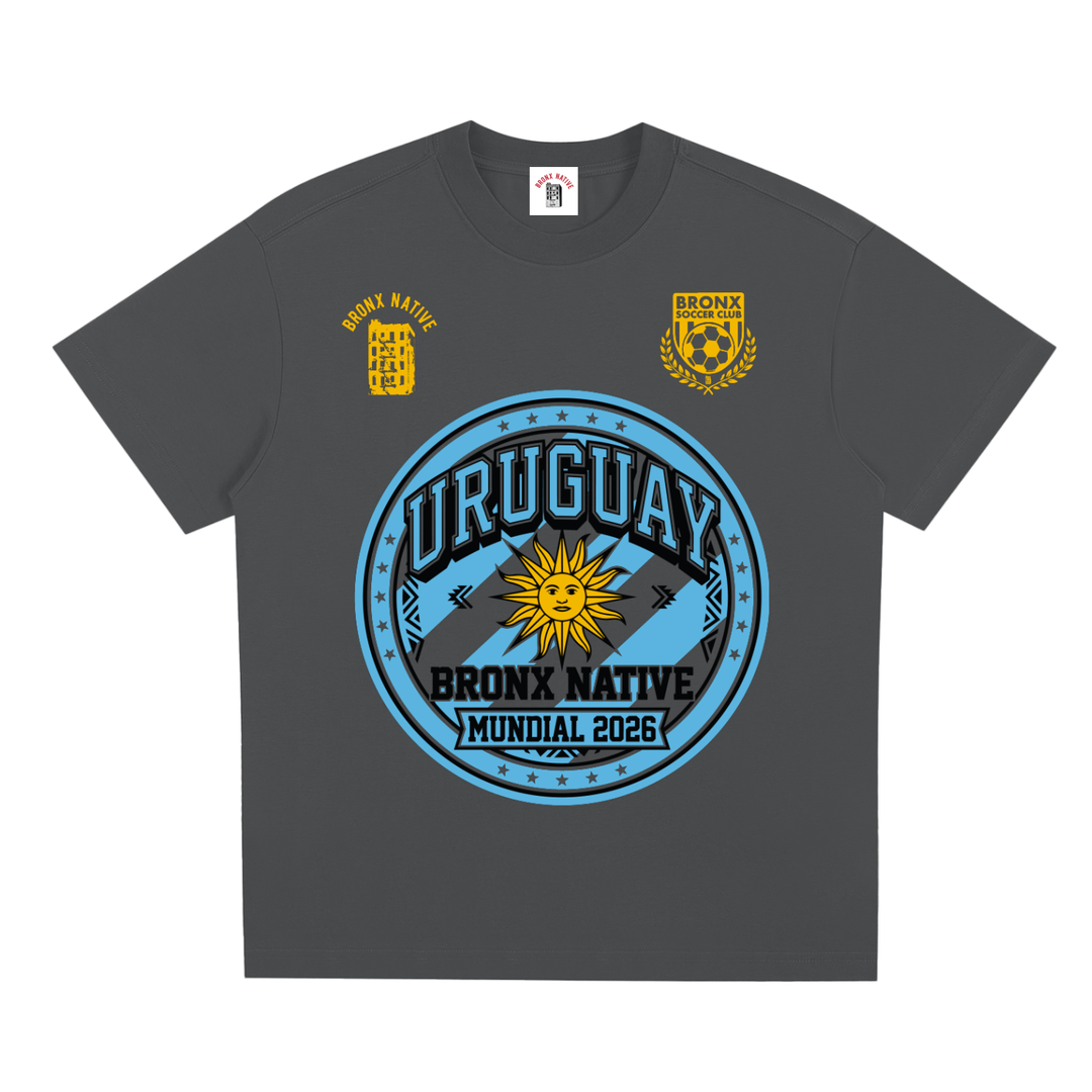 Uruguay x Bronx Native Soccer Quick-Dry Cooling T-Shirt product image 9 of 10 by Bronx Native