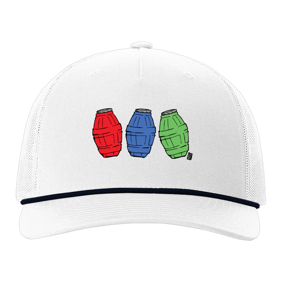 Five-Panel Trucker with Rope Cap