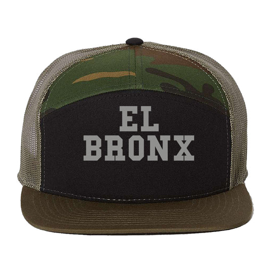 Black Camo Loden Cap