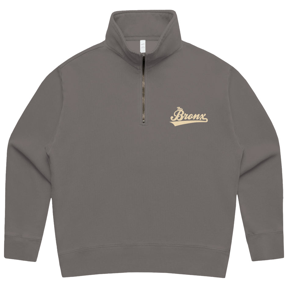 The Bronx Womens Faded Half Zip