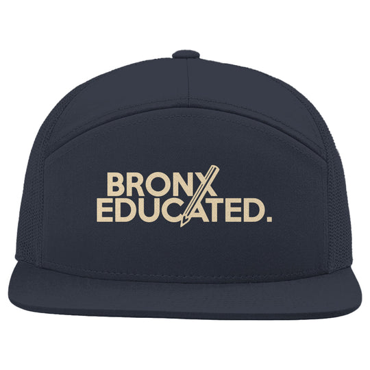 Bronx Educated Seven-Panel Trucker hat