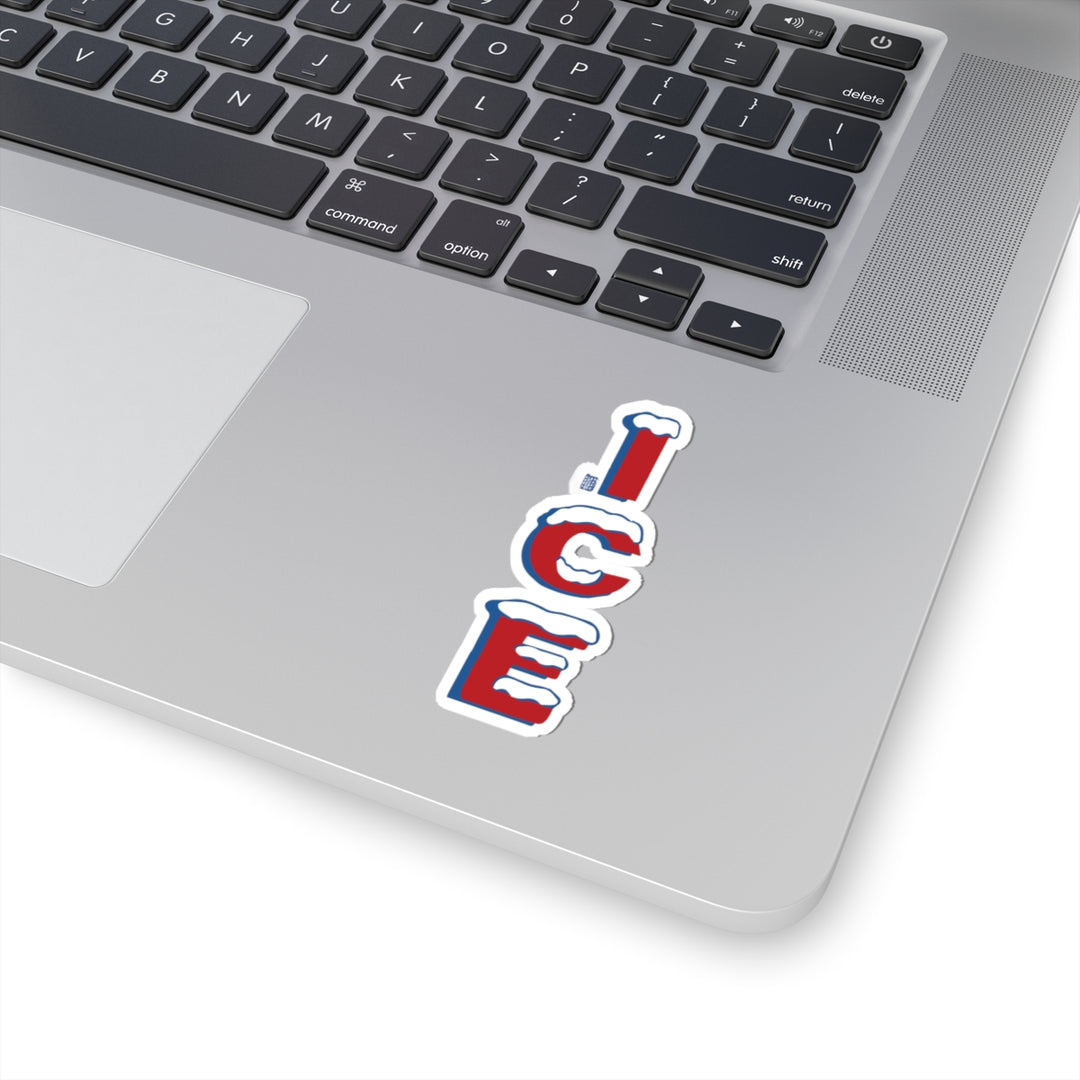 "ICE" Sticker