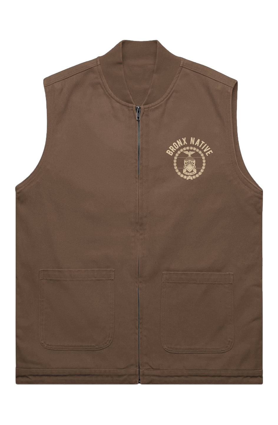 Bronx Native 718 Canvas Heavy Vest