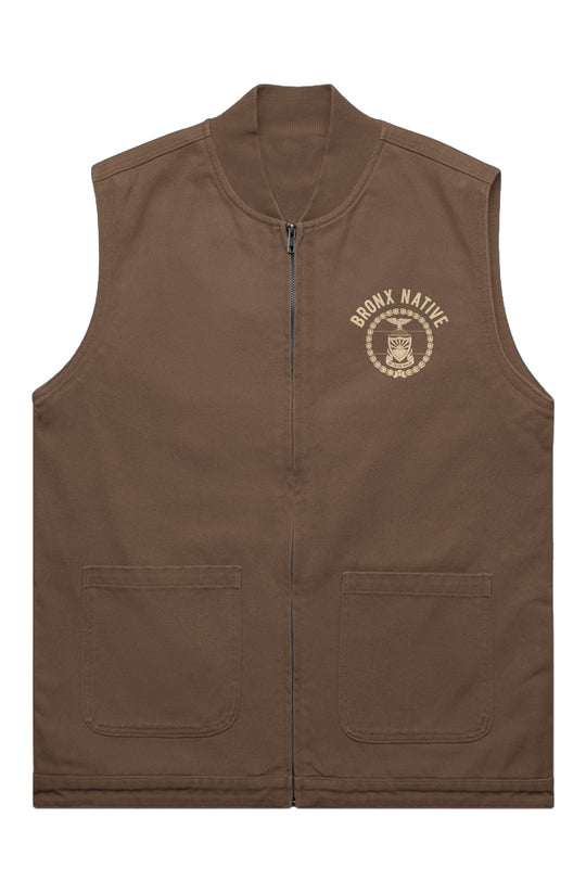 Bronx Native 718 Canvas Heavy Vest