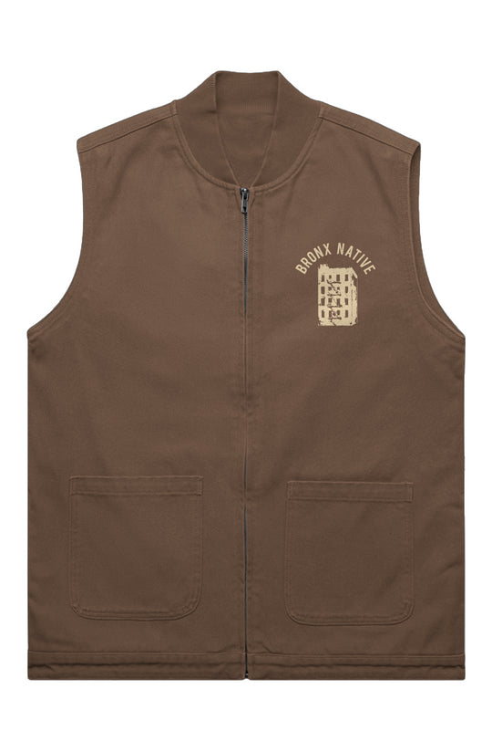 Bronx vs The World Canvas Heavy Vest