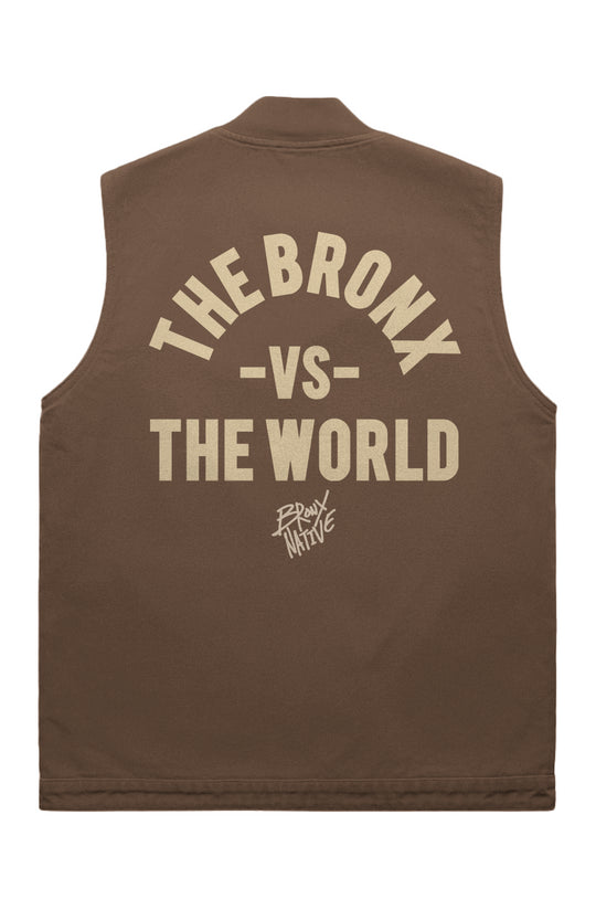 Bronx vs The World Canvas Heavy Vest