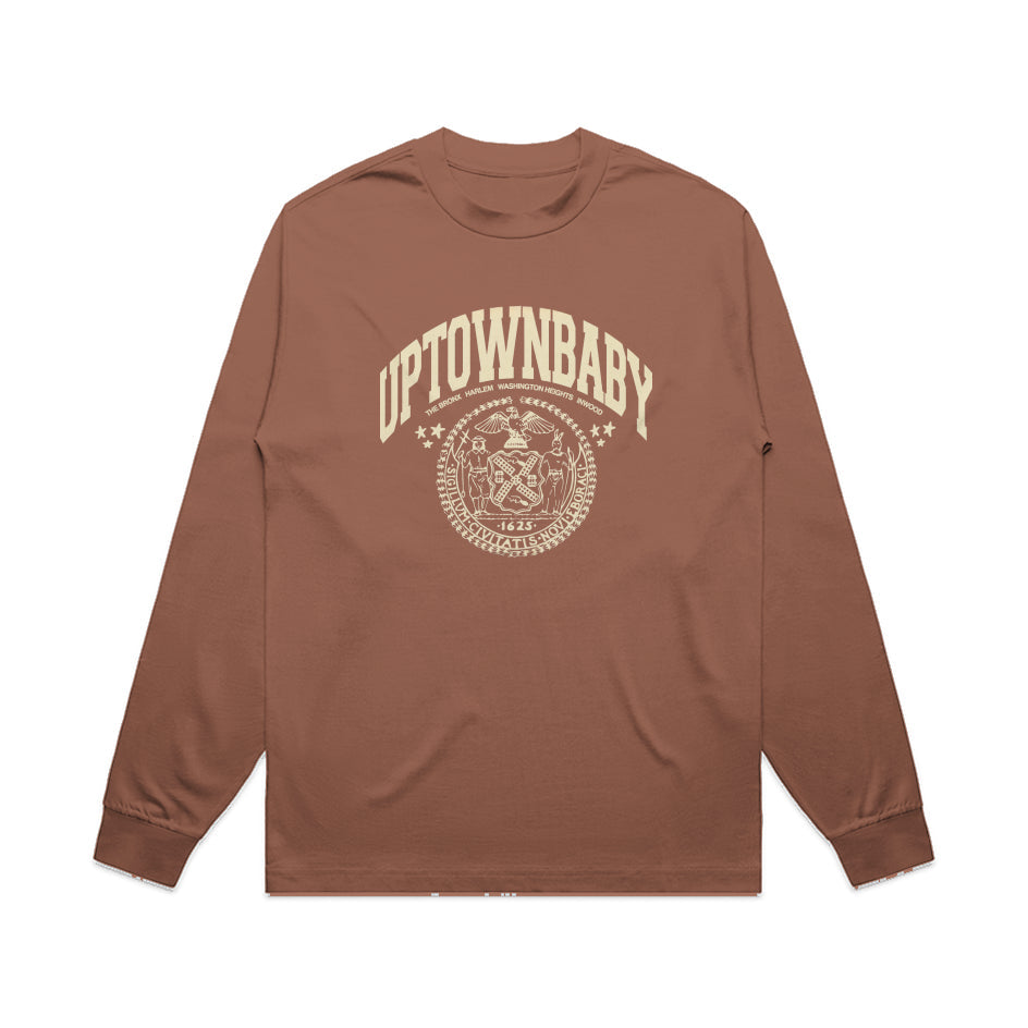 UPTOWNBABY Mens Heavy L/S Tee 
