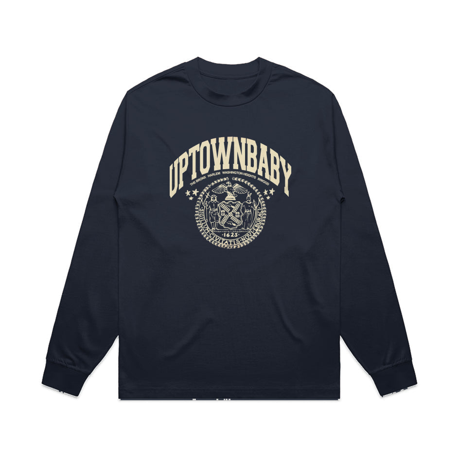 UPTOWNBABY Mens Heavy L/S Tee 