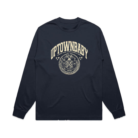 UPTOWNBABY Mens Heavy L/S Tee 