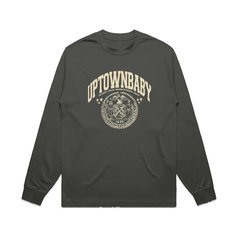 UPTOWNBABY Mens Heavy L/S Tee 