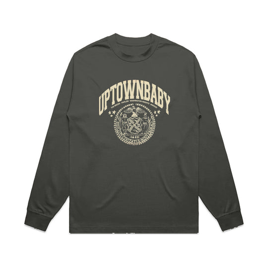 UPTOWNBABY Mens Heavy L/S Tee 